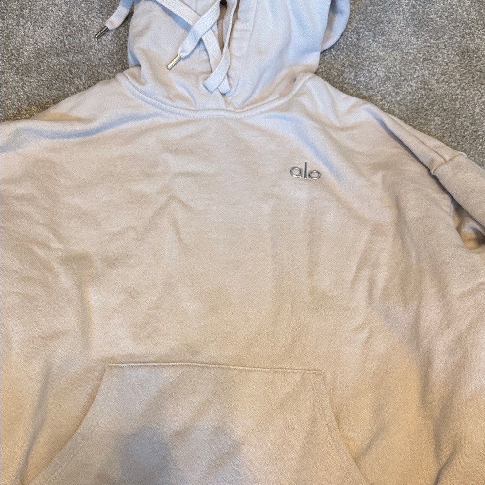 ALO Yoga Women’s  Light Tan Hoodie